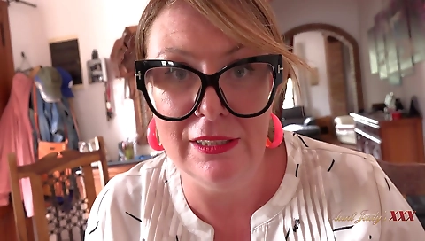 She's first time with a younger