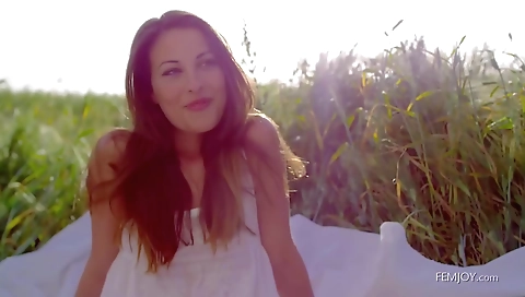 Spanish babe fucks on ale in her face