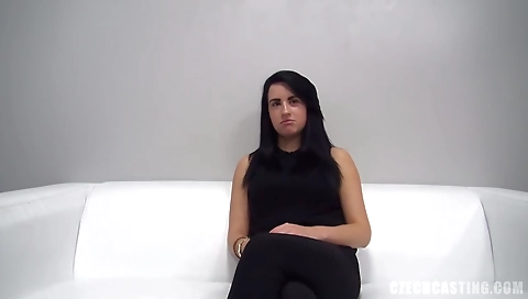 Hot blonde slut gets fucked on a hot facial