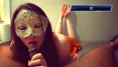 Hot babe with huge tits fucked by a boyfriend