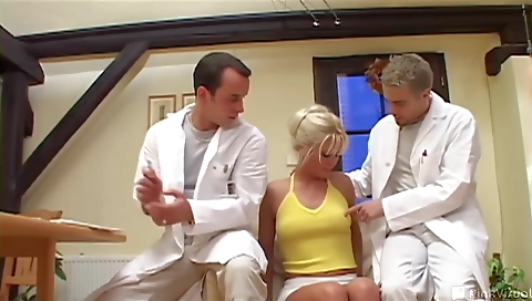 Sexy black girl gets a big dildo